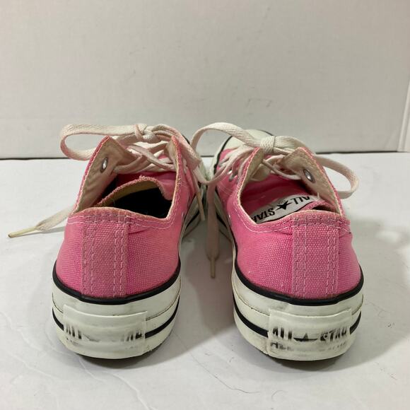 Converse Chuck Taylor All Star sneakers Low Top Pink canvas athletic shoes - Picture 5 of 8
